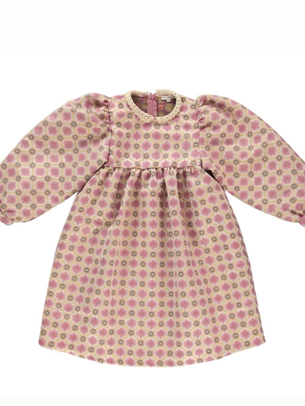 Bebe Organic Ellie Dress Geometric Bloom. Size 3